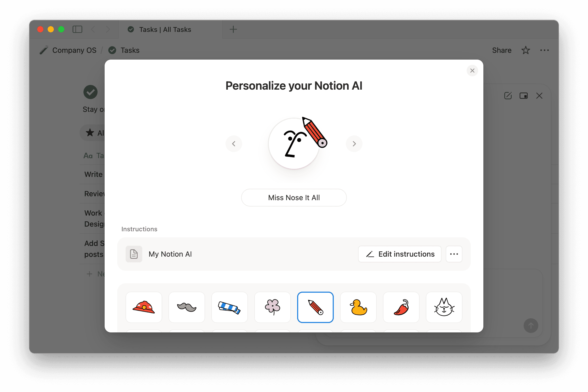 hc: 에이전트 개인화