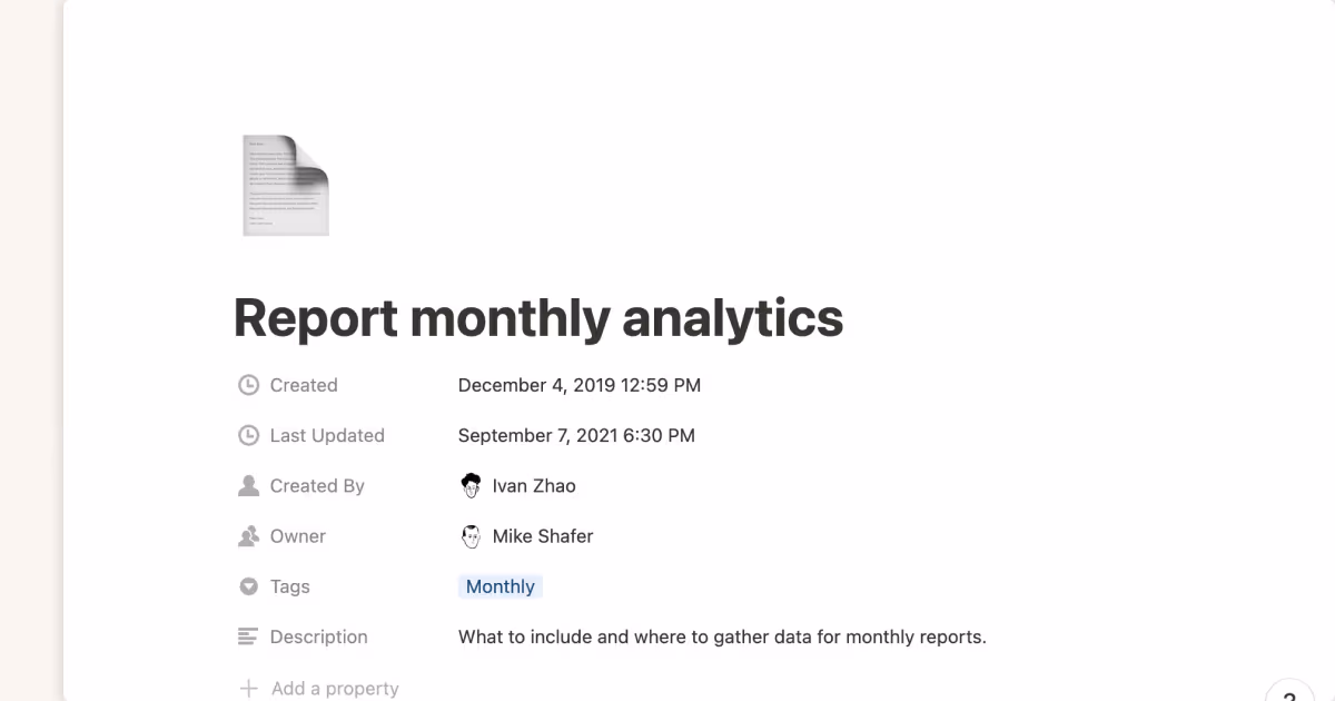 Process documentation - thumbnail