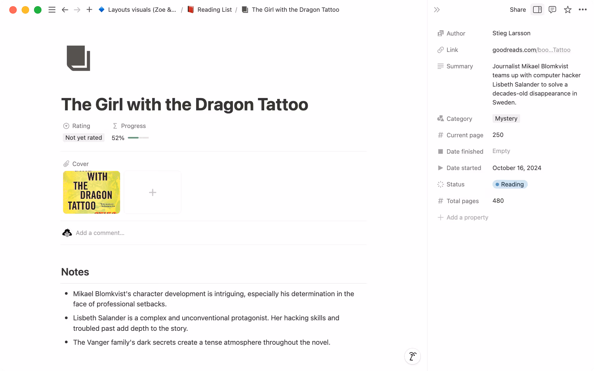 메인 페이지에 간단하고 이해하기 쉬운 보기를 만들면서 모든 것을 트래킹하세요.