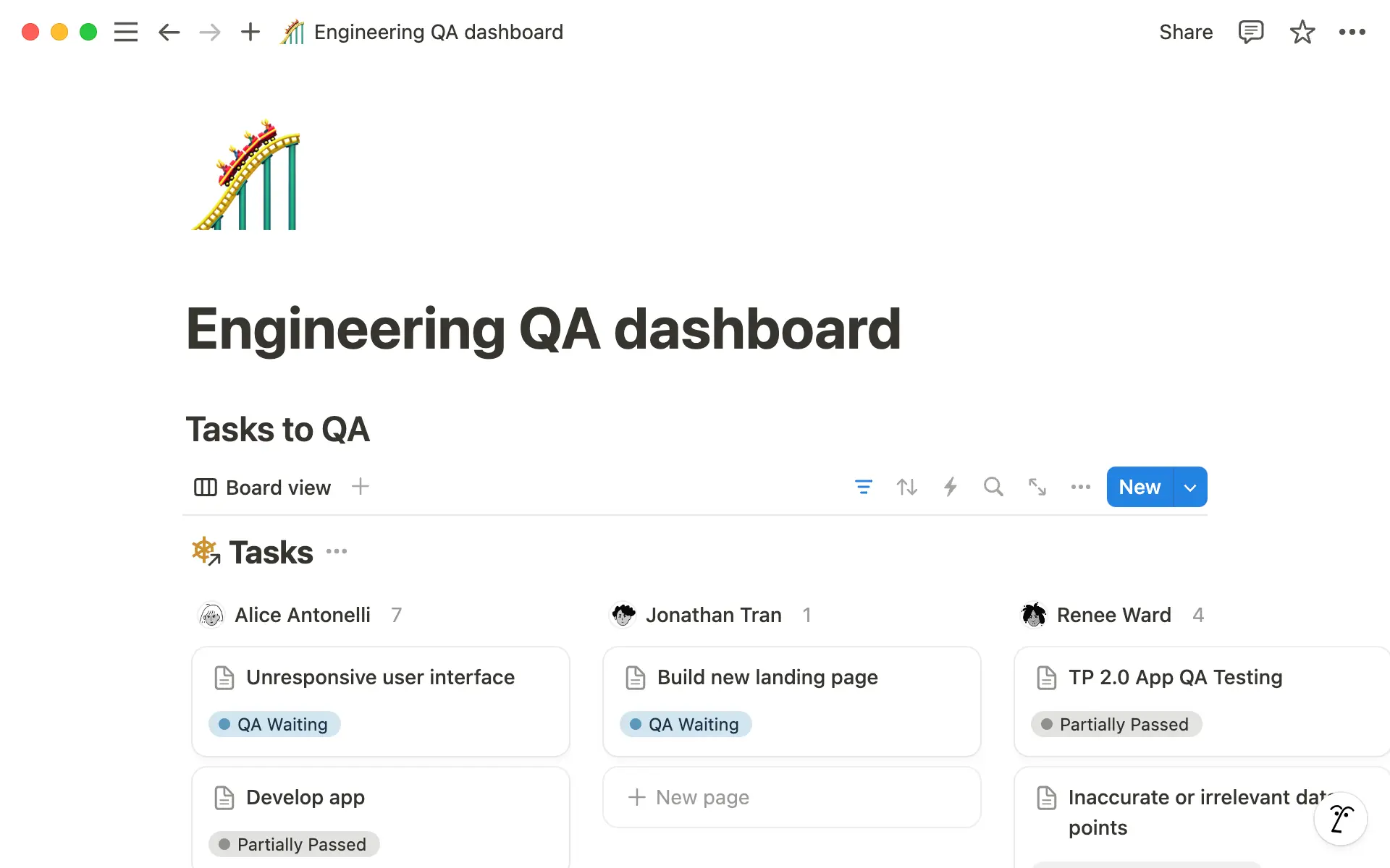 팀은 메인 보기에서 특정 속성을 표시하는 방법을 선택할 수 있습니다.